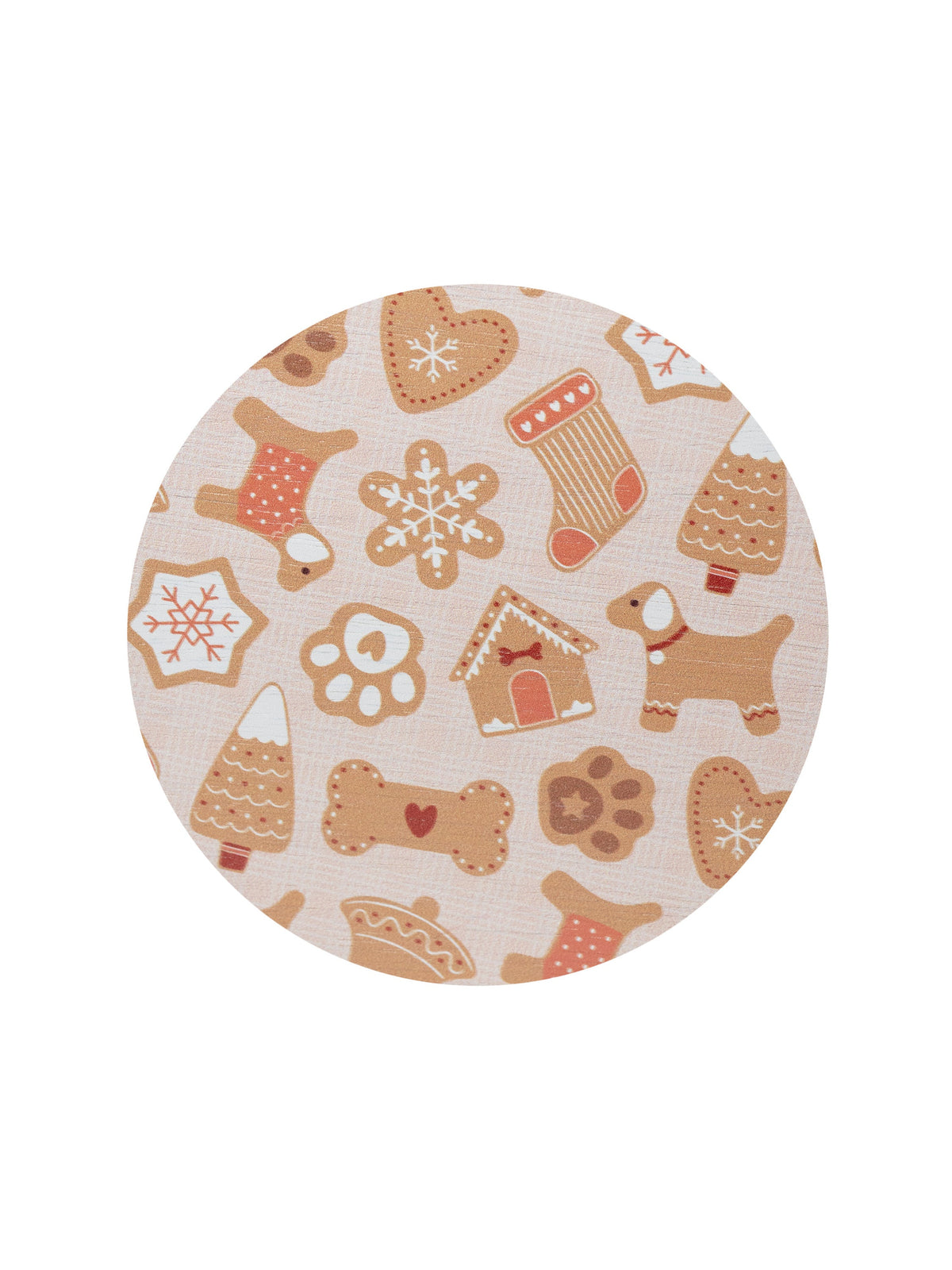 Elegant Sand + Paws Spiced Gingerbread 12 oz scented candle