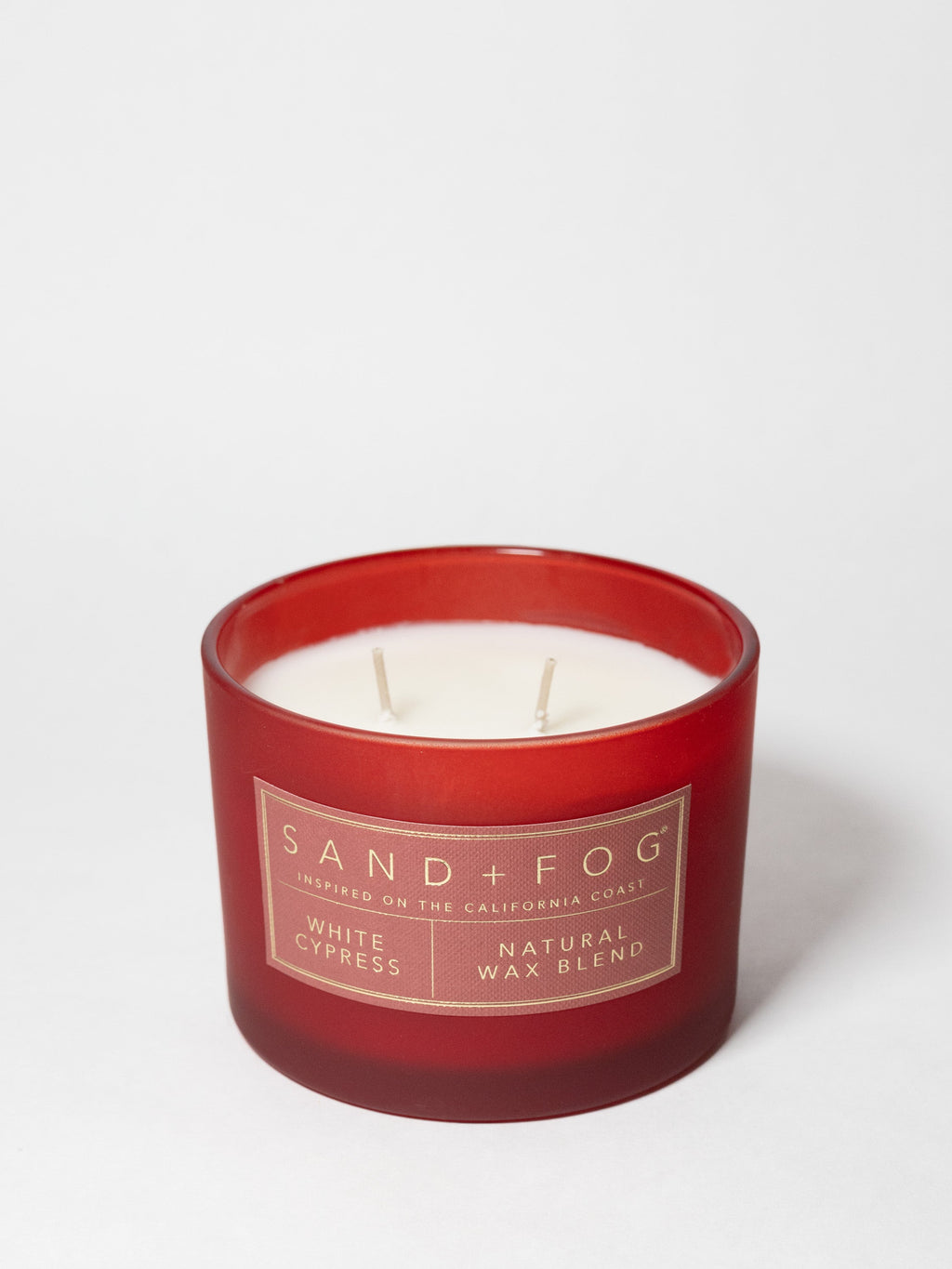 Elegant White Cypress 12 oz scented candle