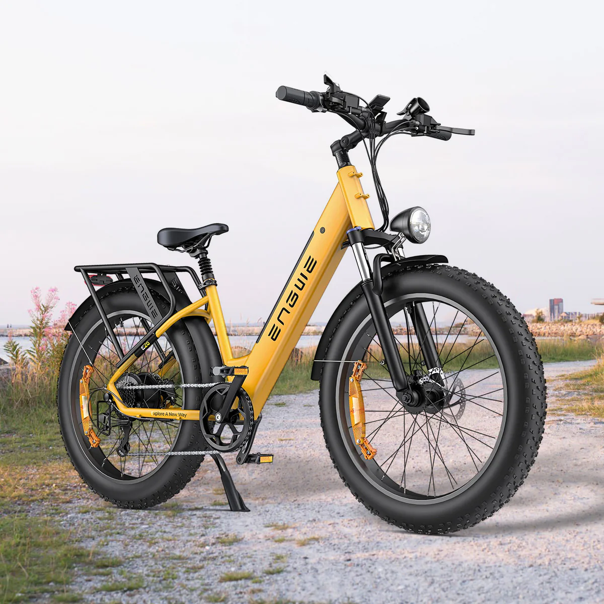 Engwe E26 ST 250W 26 Fat Bike SUV E-bike Damen 48V 16Ah Akku Trekking E-bike