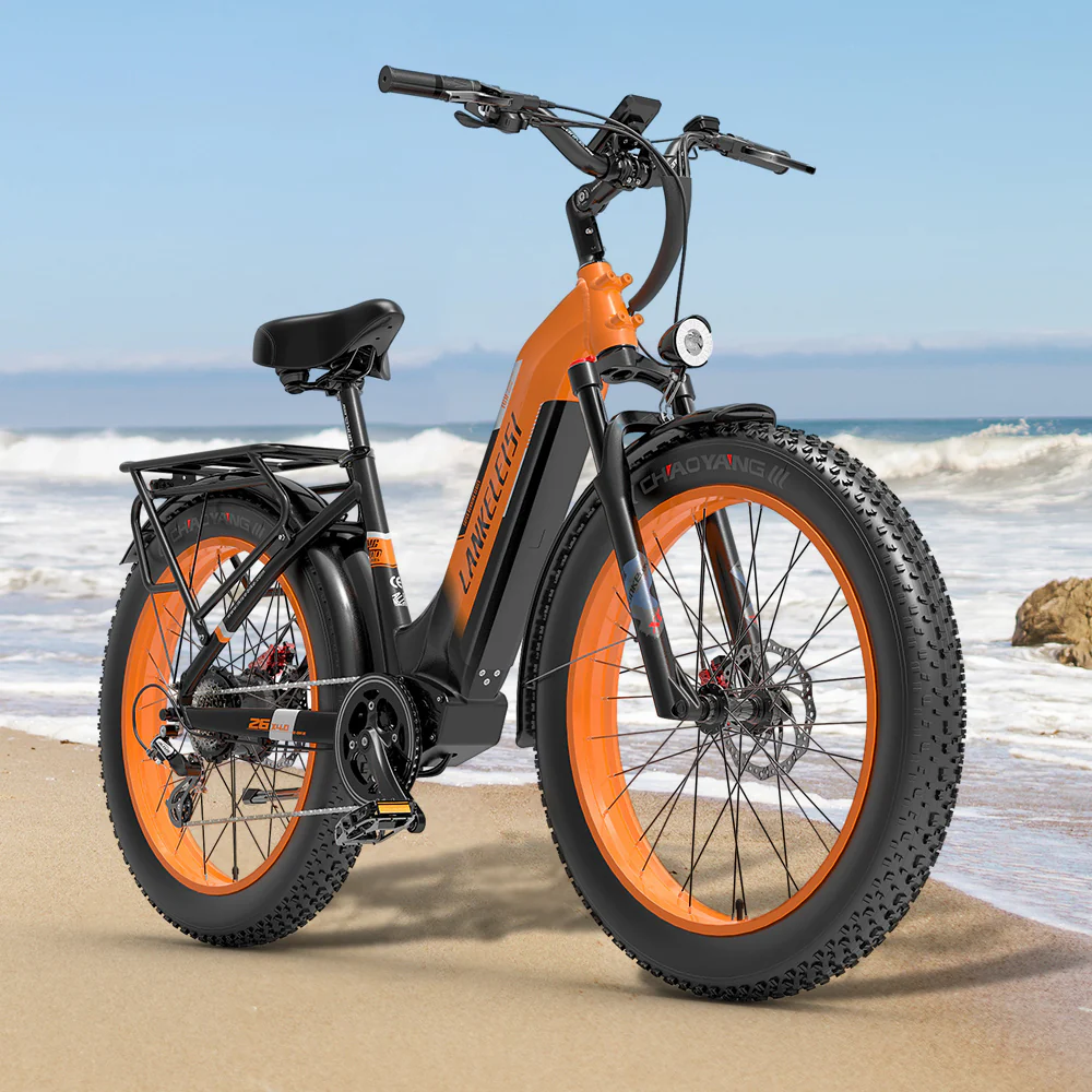 Lankeleisi MG600 Plus 1000W Bafang Motor 26" Fatbike All Terrain SUV E-Bike 48V 20Ah